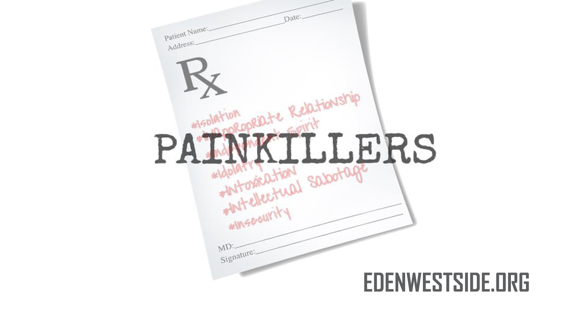 Painkillers what people use to get rid of their pain or deal with their pain emotional pain physical pain