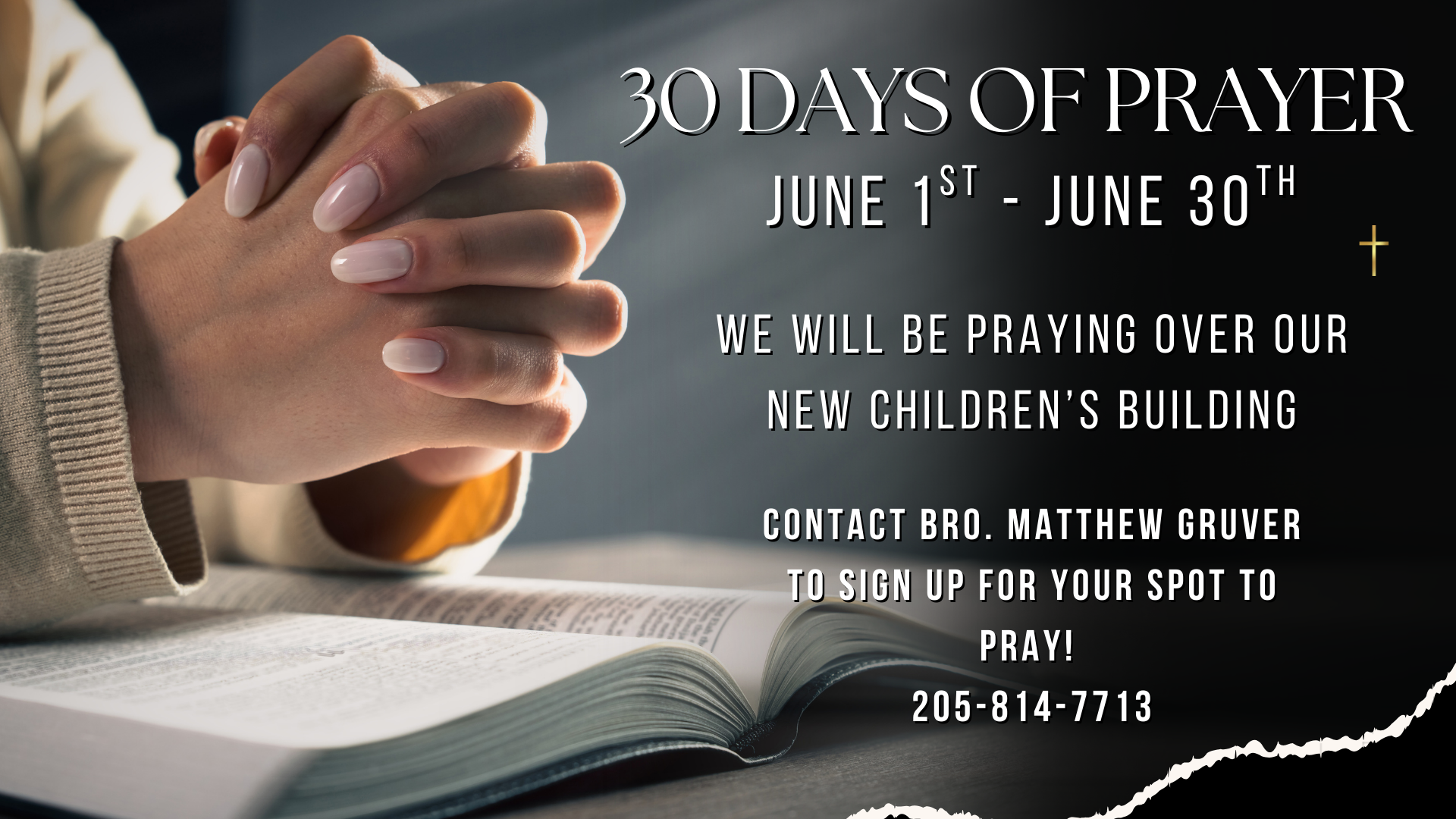 30 Days of prayer 30 Days of prayer