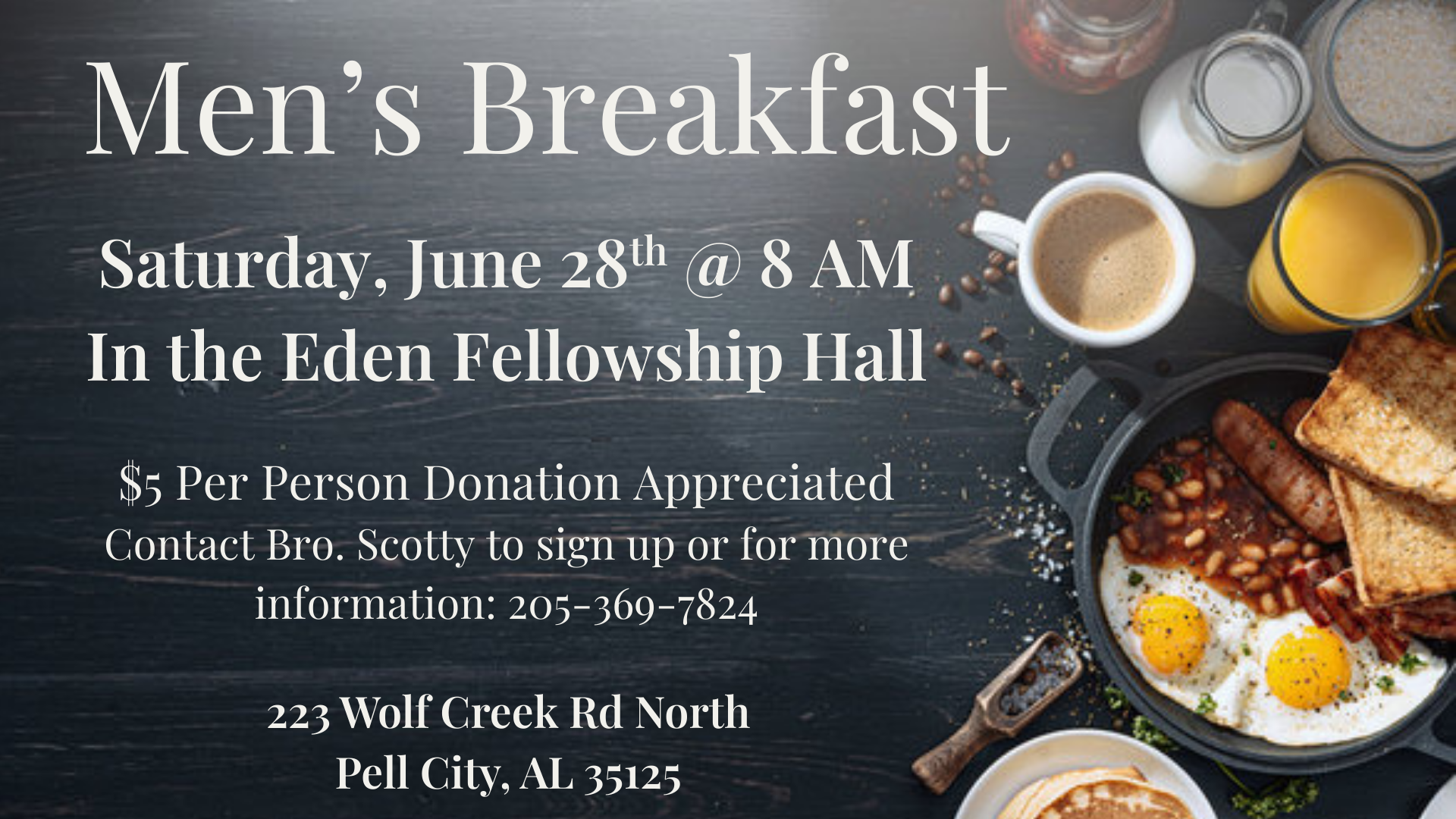 Men’s Breakfast (2) Men’s Breakfast (2)